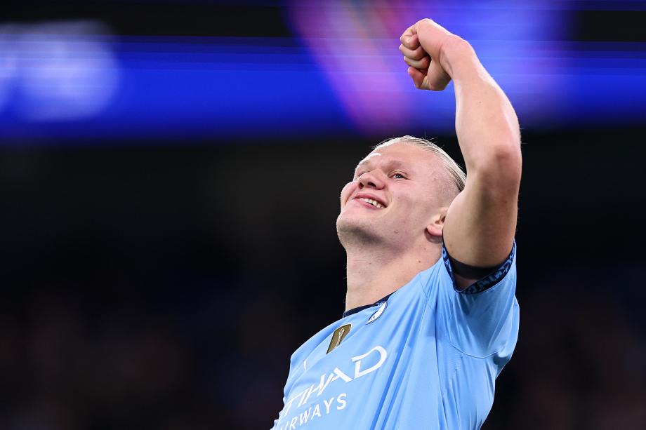 哈兰德梅开二度努内斯进球 曼城主场大胜