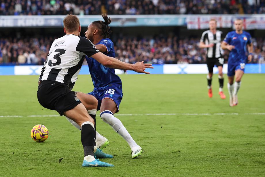 英超-帕尔默造两球 切尔西2-1纽卡终结2轮不胜