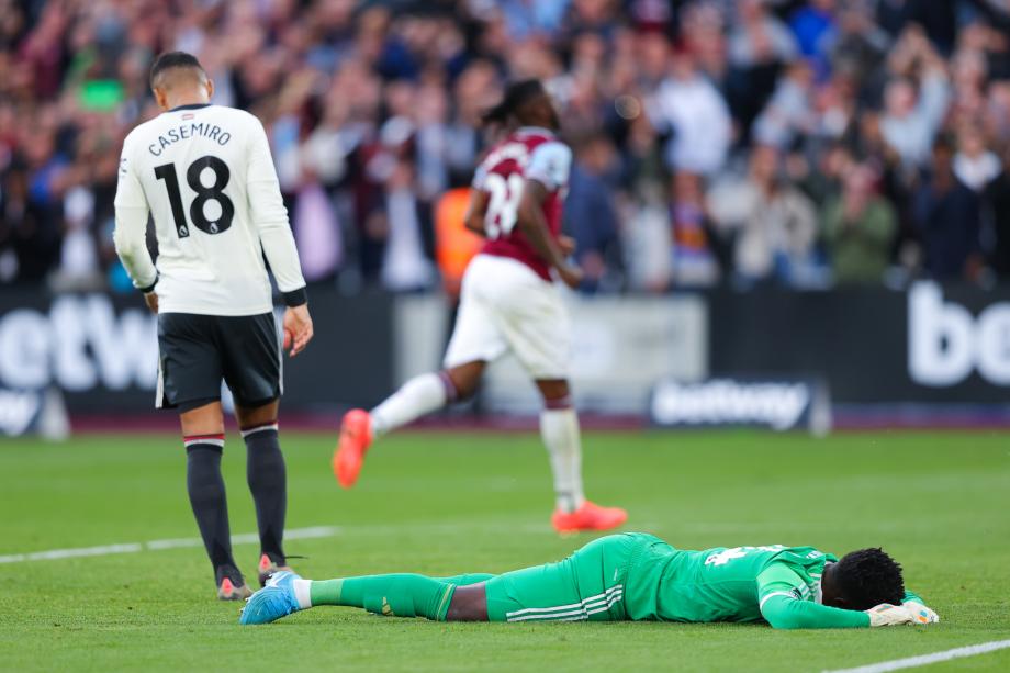 英超-卡塞米罗破门德利赫特送点 曼联1-2西汉姆