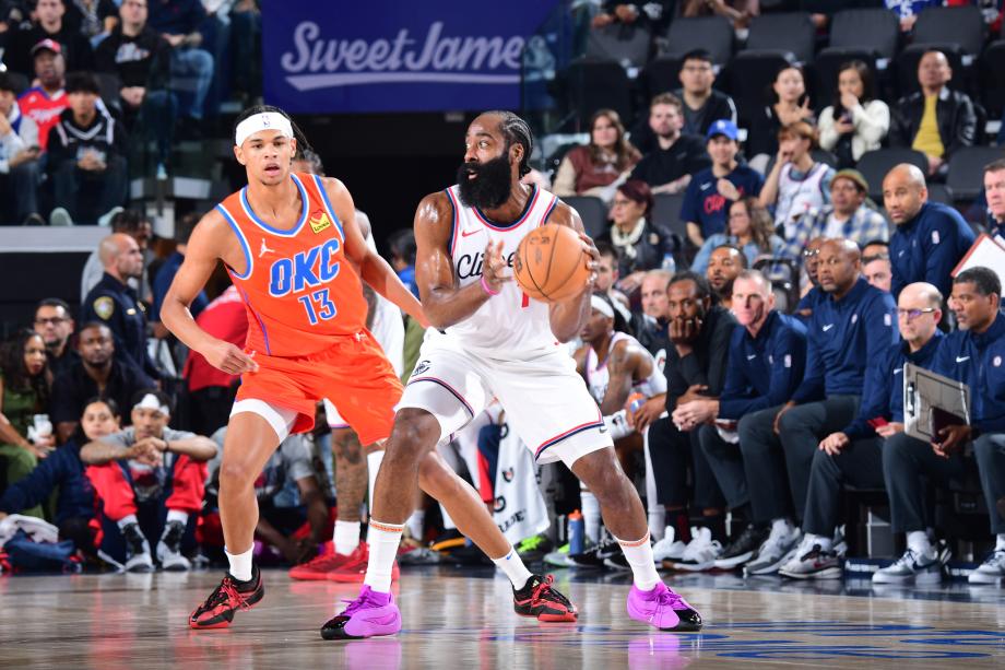 NBA-亚历山大25+9哈登12分 雷霆6人上双轻取快船