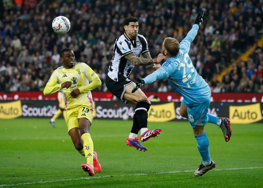 意甲-小图拉姆造乌龙萨沃纳破门 尤文2-0乌迪内斯