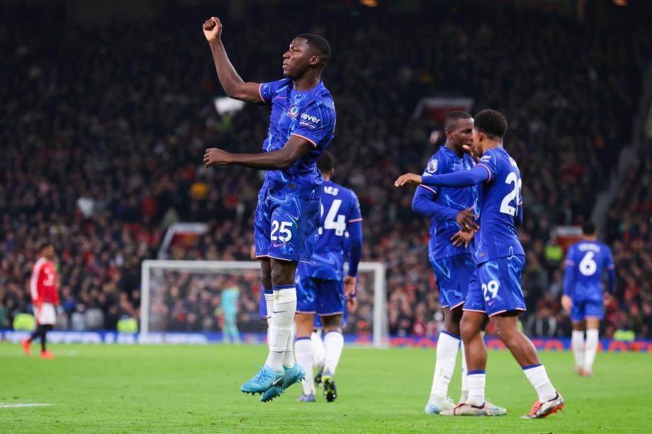 英超-B费点射凯塞多破门 曼联1-1切尔西