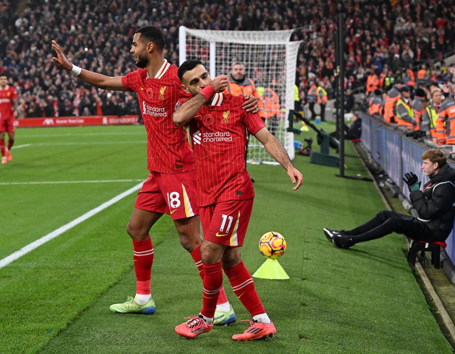 努涅斯破门萨拉赫传射 利物浦2-0领跑积分榜