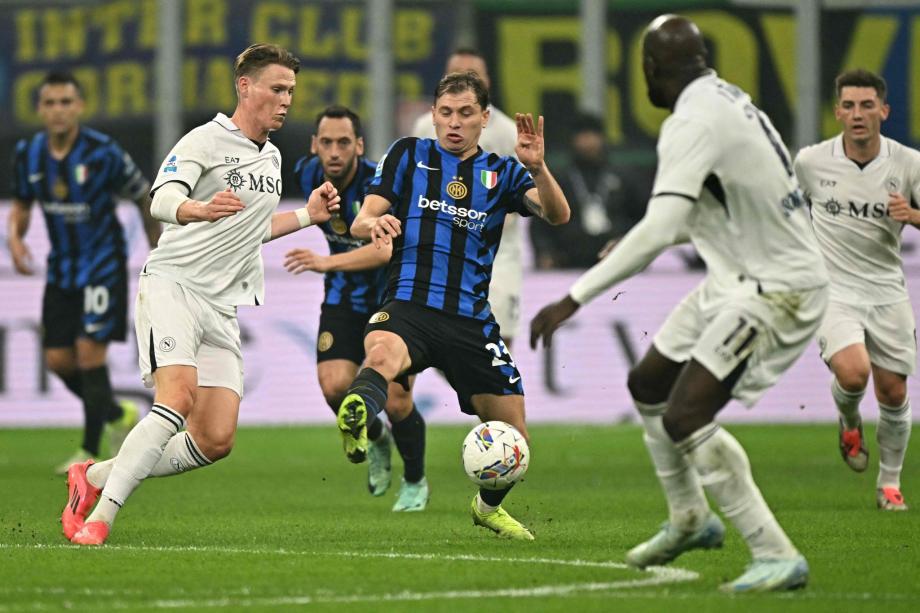 意甲-麦克托米奈推射破门 那不勒斯战平国米