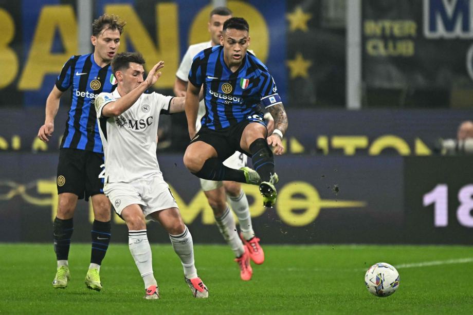 意甲-麦克托米奈推射破门 那不勒斯战平国米