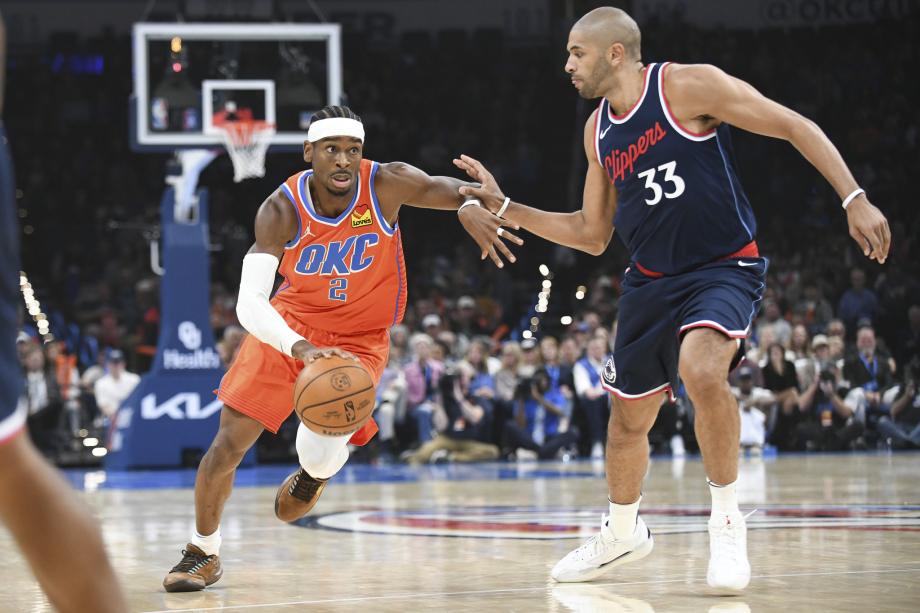 亚历山大生涯新高45+9 雷霆主场力克快船