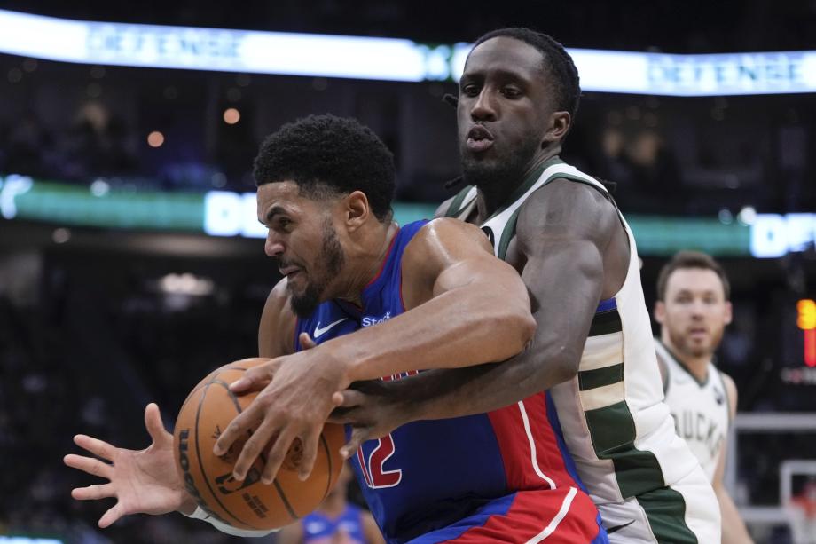 NBA-雄鹿加时18分逆转活塞 字母哥狂轰59+14+7