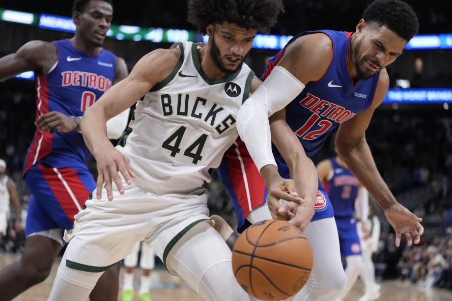 NBA-雄鹿加时18分逆转活塞 字母哥狂轰59+14+7