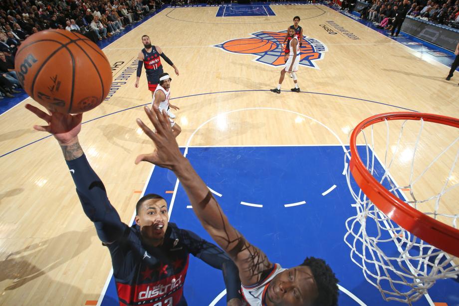 布伦森26+11唐斯24+12 尼克斯大胜奇才获三连胜