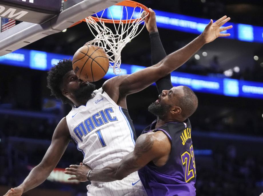 詹姆斯31+10+7小瓦格纳准绝杀 湖人负魔术