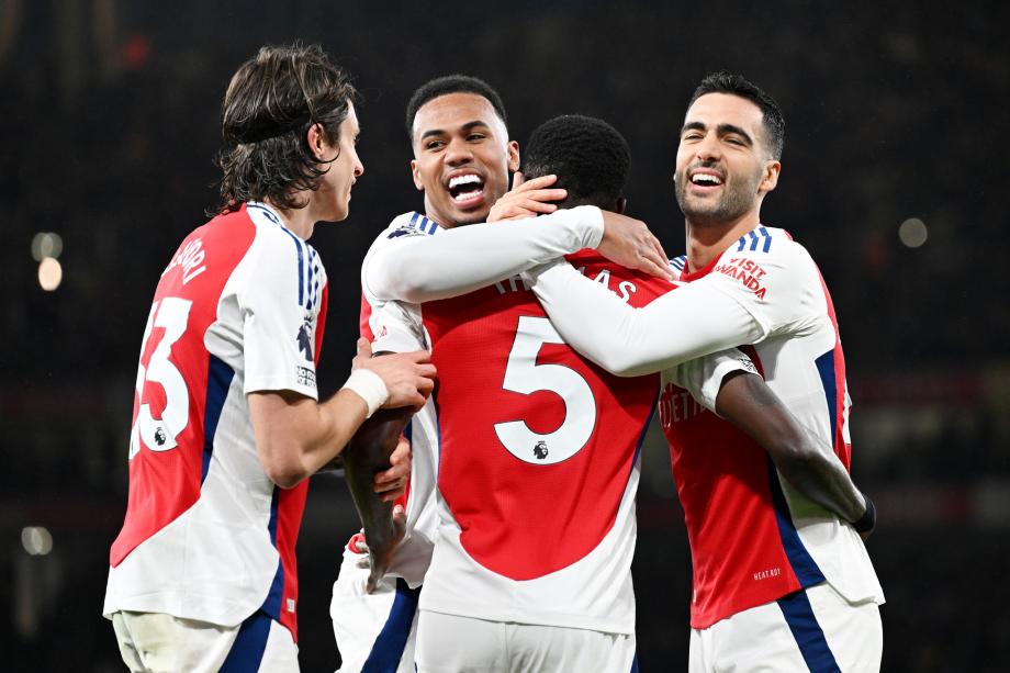 萨卡传射恩瓦内里建功 阿森纳3-0诺丁汉森林