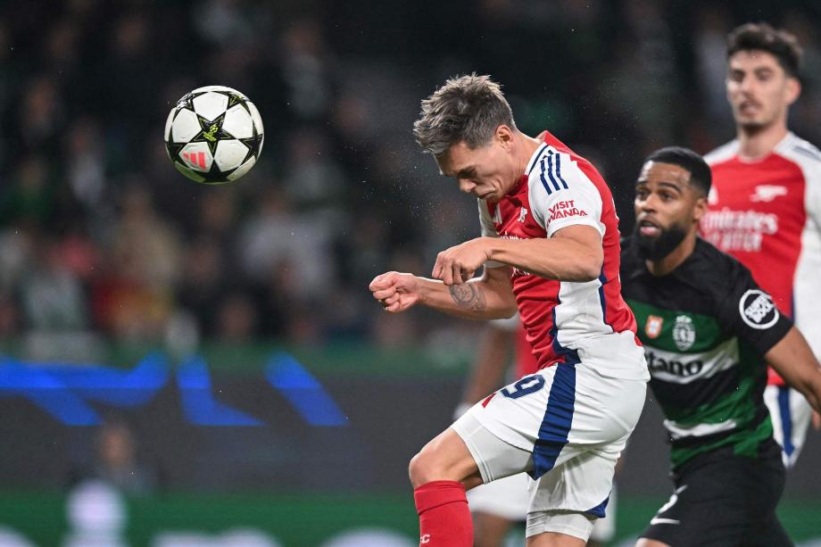 欧冠-萨卡传射 阿森纳客场5-1大胜葡萄牙体育