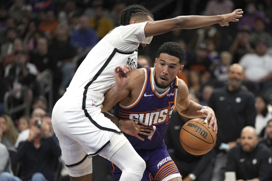 杜兰特30+8崔永熙未出场 篮网力克太阳取3连胜