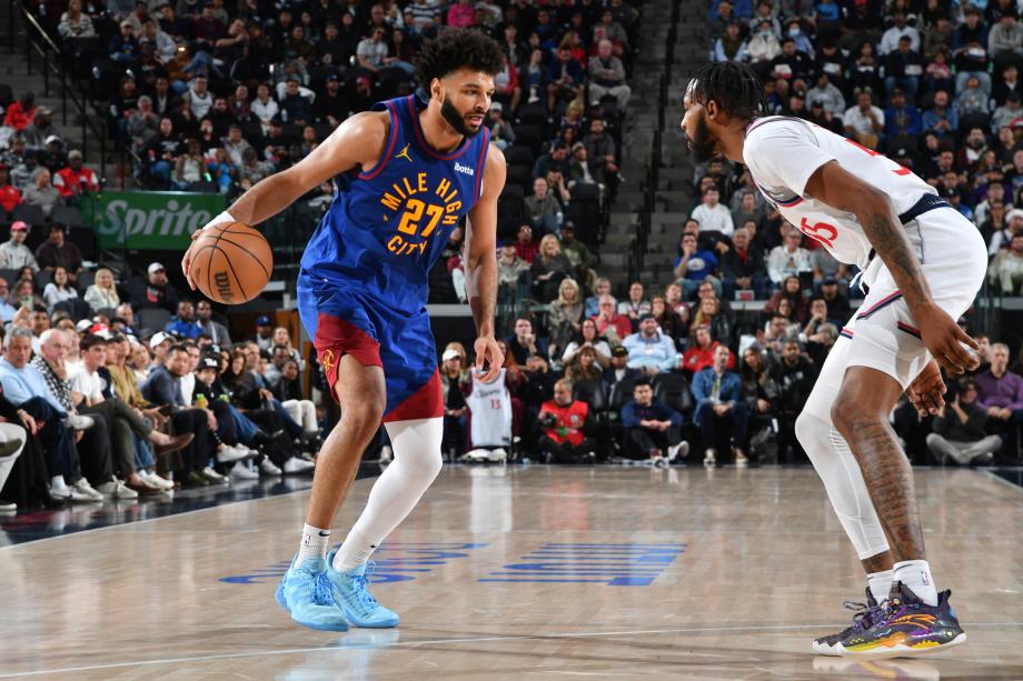 哈登39+11+9约基奇三双 快船险胜掘金