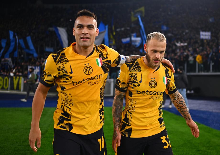 恰20、邓弗里斯传射 国米6-0拉齐奥十轮不败