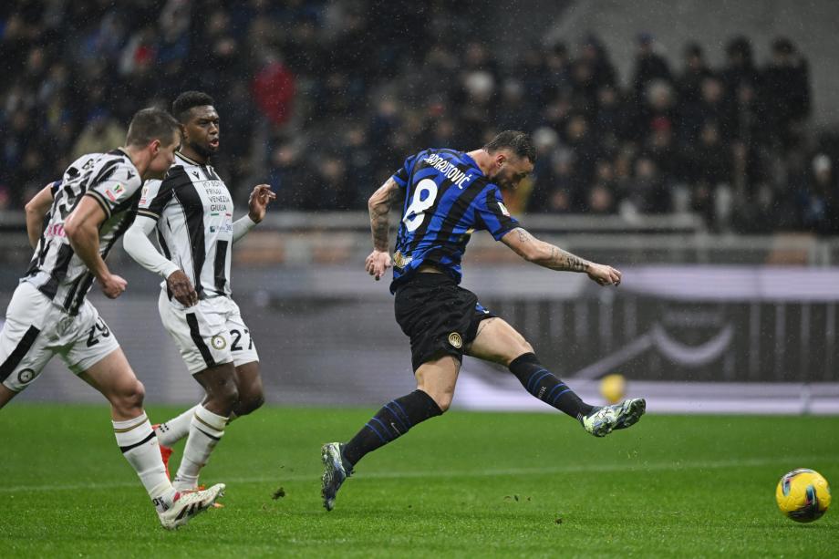 意杯-阿瑙建功 国米2-0乌迪内斯晋级8强