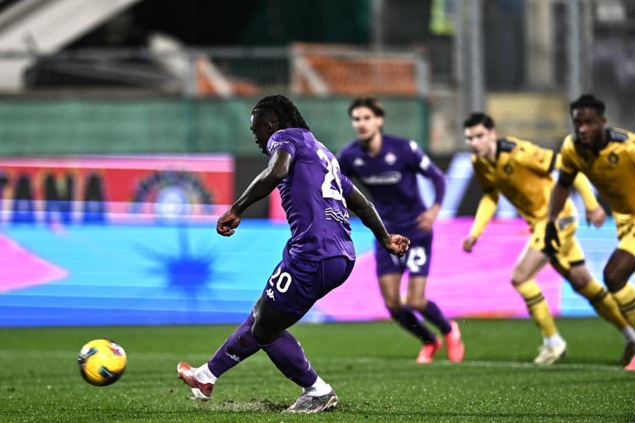 卢卡、托万建功基恩破门 乌迪内斯2-1佛罗伦萨