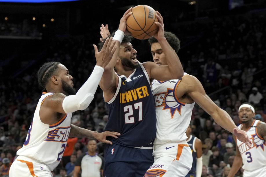 杜兰特比尔合砍54分约基奇25+15 太阳克掘金