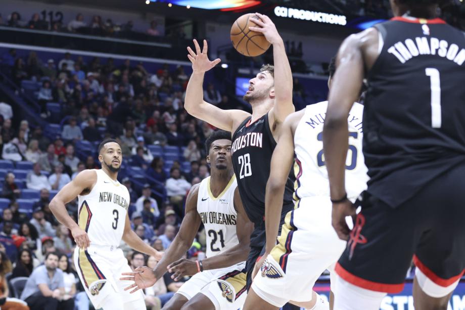 格林30分范弗利特25+6+4 火箭客场击败鹈鹕