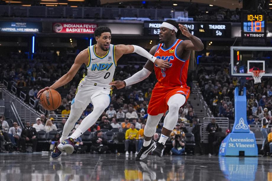 亚历山大45分7篮板8助攻 雷霆客场险胜步行者