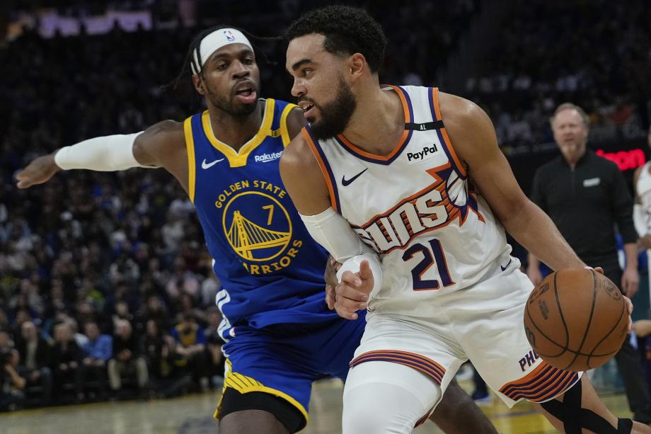 勇士109-105险胜太阳 库里22+6+6 杜兰特31分