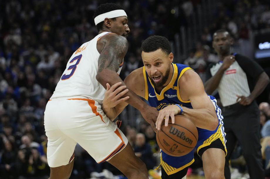 勇士109-105险胜太阳 库里22+6+6 杜兰特31分