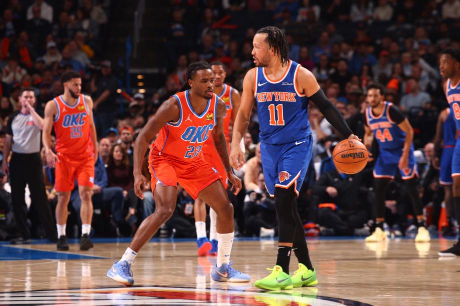 亚历山大33+7唐斯17+22 雷霆逆转尼克斯14连胜