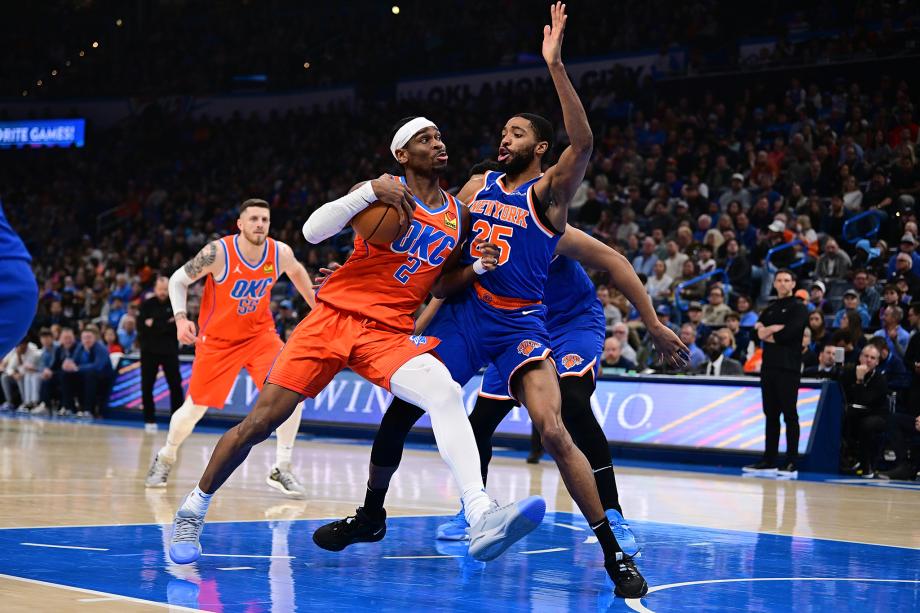 亚历山大33+7唐斯17+22 雷霆逆转尼克斯14连胜