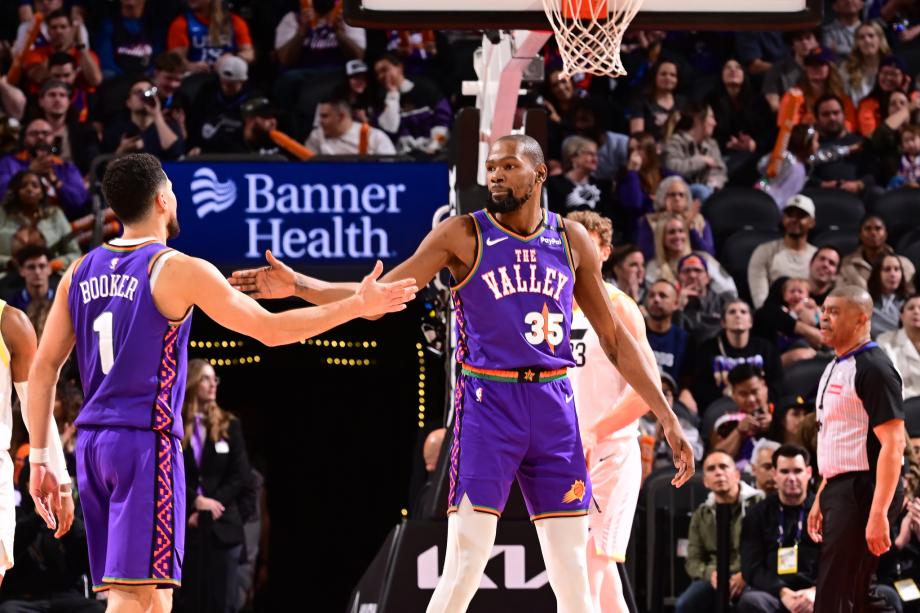 NBA-爵士106-114太阳 杜兰特25分5篮板7助攻