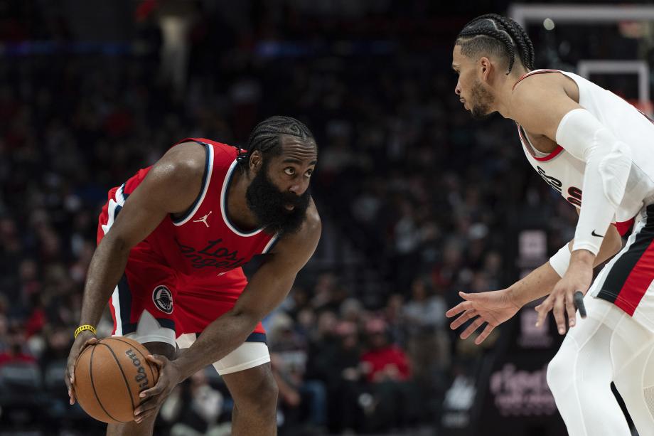 哈登19+6鲍威尔23分 快船大胜开拓者取3连胜