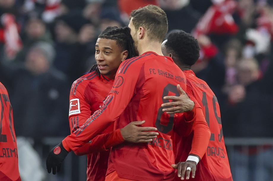 格雷茨卡双响奥利塞传射 拜仁3-2沃尔夫斯堡