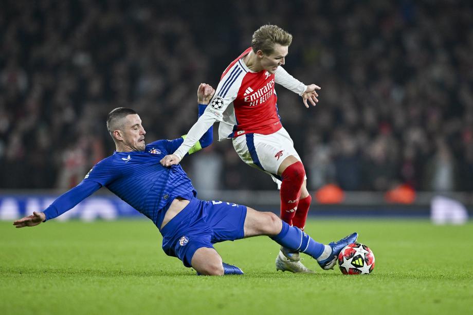 欧冠-哈弗茨破门 阿森纳三球完胜萨格勒布迪纳摩