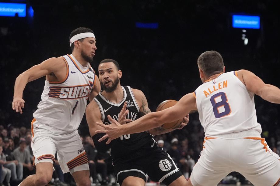 太阳108-84大胜篮网 布克32分杜兰特24+8