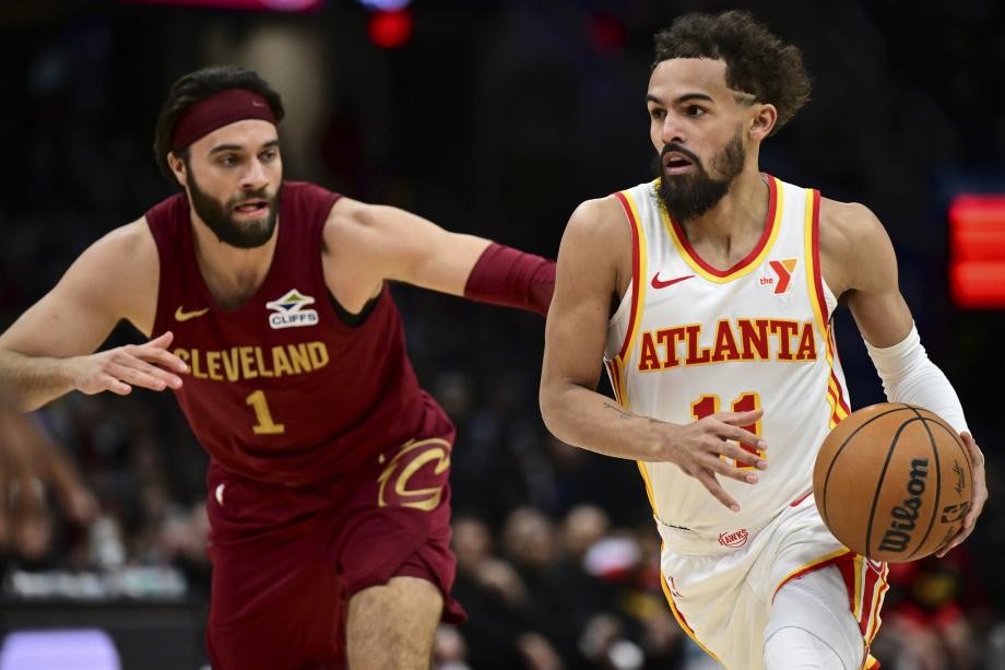 米切尔24+6特雷杨两双 加兰26+7骑士大胜老鹰