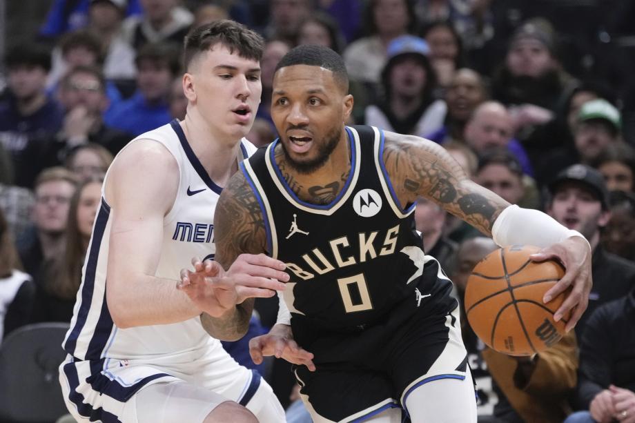 杰克逊37+5字母哥30+11+7 灰熊力克雄鹿