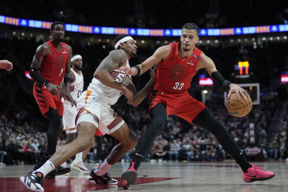 杜兰特27+5+5艾顿25+20 开拓者加时胜太阳