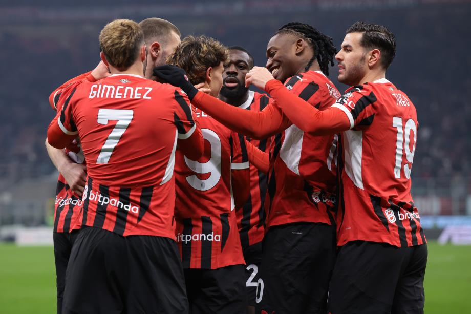 亚伯拉罕两球菲利克斯破门 米兰晋级意杯四强