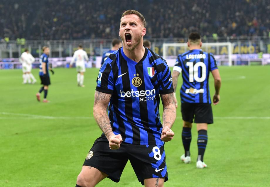 意甲-阿瑙替补制胜 国米2-1佛罗伦萨距榜首1分