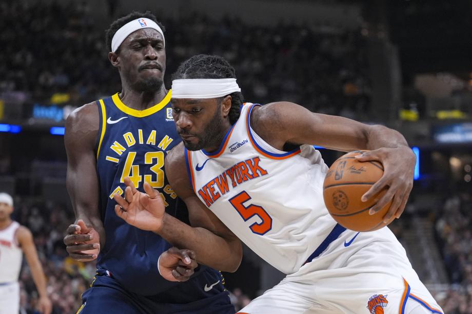 唐斯40+12哈特30+10 尼克斯轻取步行者