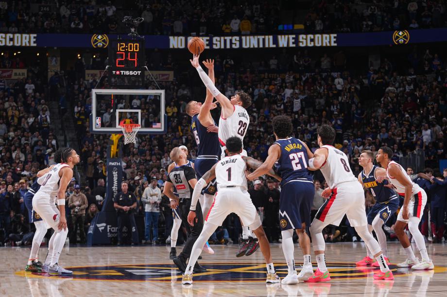 约基奇三双穆雷55分 掘金力克开拓者取8连胜