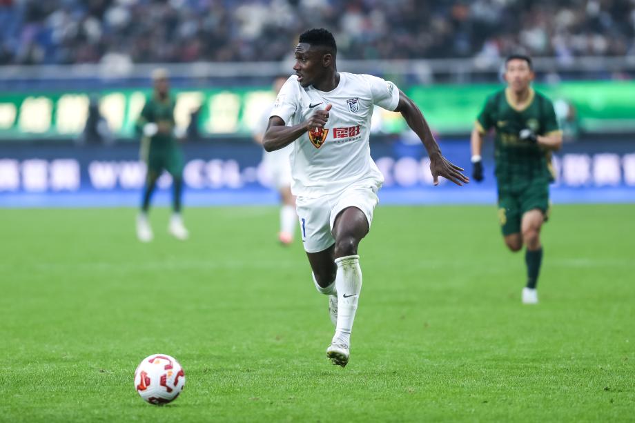 中超-弗兰克破门卡兰加进球 大连英博1-1浙江队