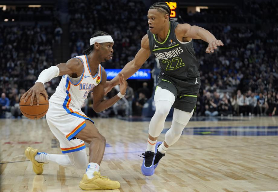 亚历山大37+8爱德华兹29+10 雷霆客胜森林狼