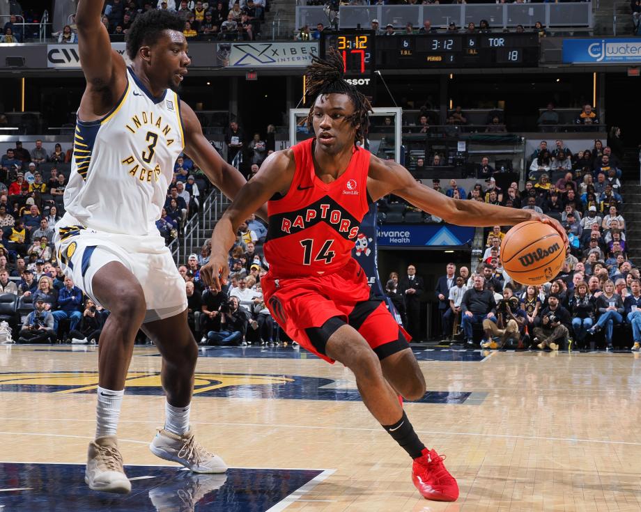 哈里伯顿33+11特纳两双 步行者主场大胜猛龙