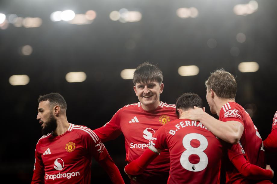 马奎尔头球破门 曼联主场战胜伊普斯维奇