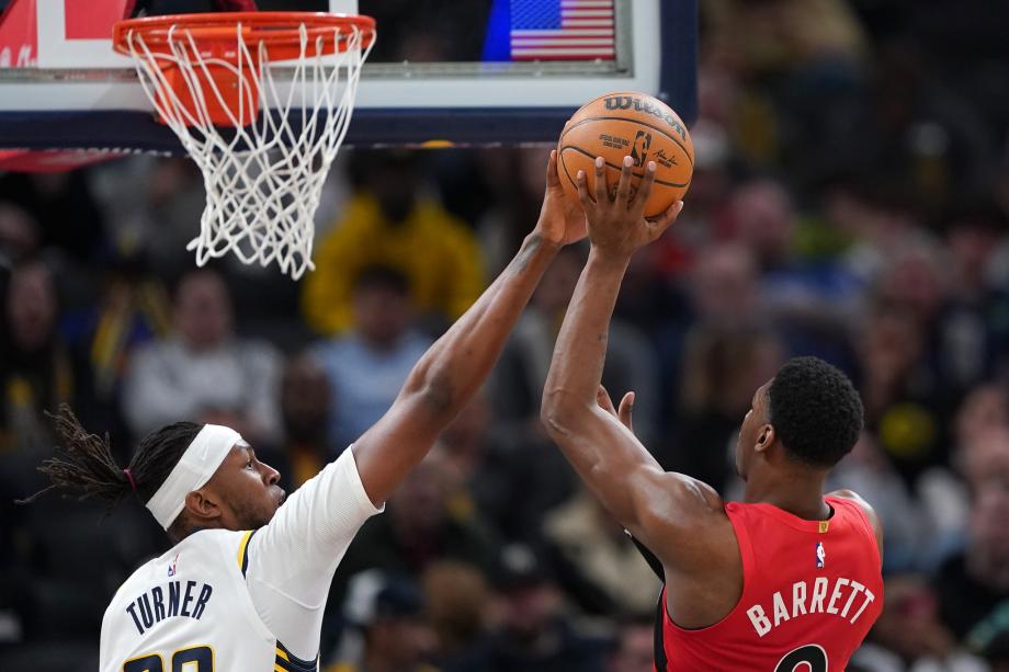 哈里伯顿33+11特纳两双 步行者主场大胜猛龙