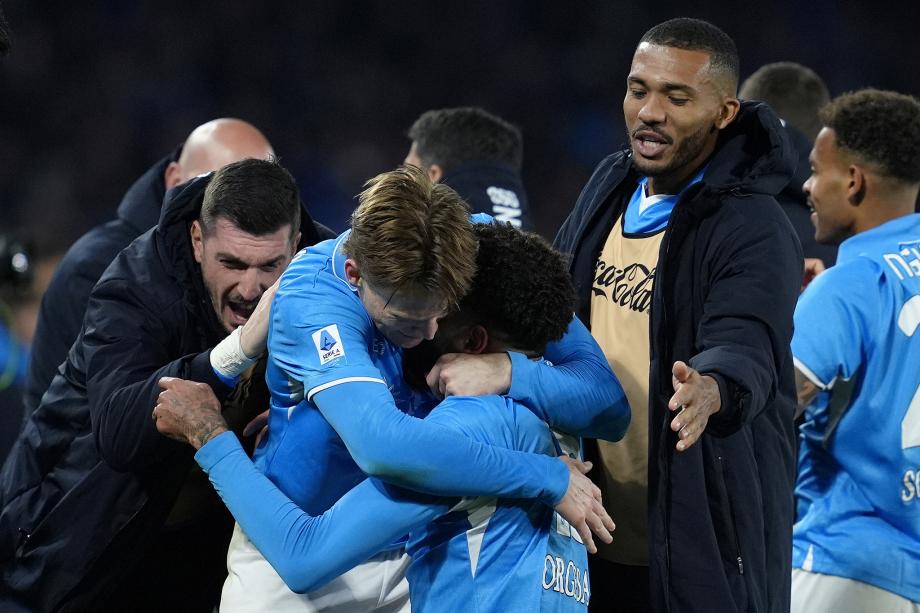 迪马尔科破门比林扳平 国米客场1-1那不勒斯