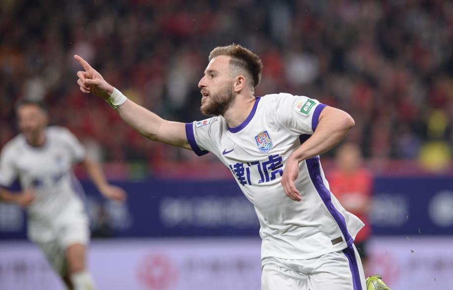 中超-韦世豪破门阿代米建功 津门虎2-1成都蓉城