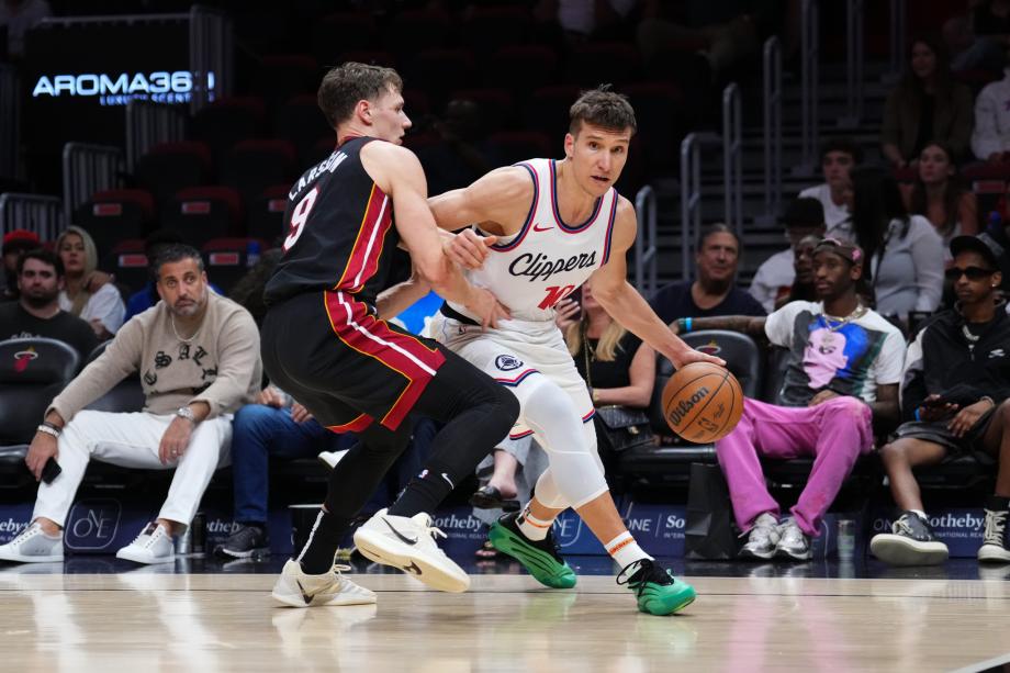 哈登24+11希罗空砍31分 博格丹30+11快船胜热火