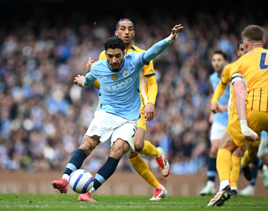 马尔穆什世界波哈兰德点射 曼城2-2布赖顿