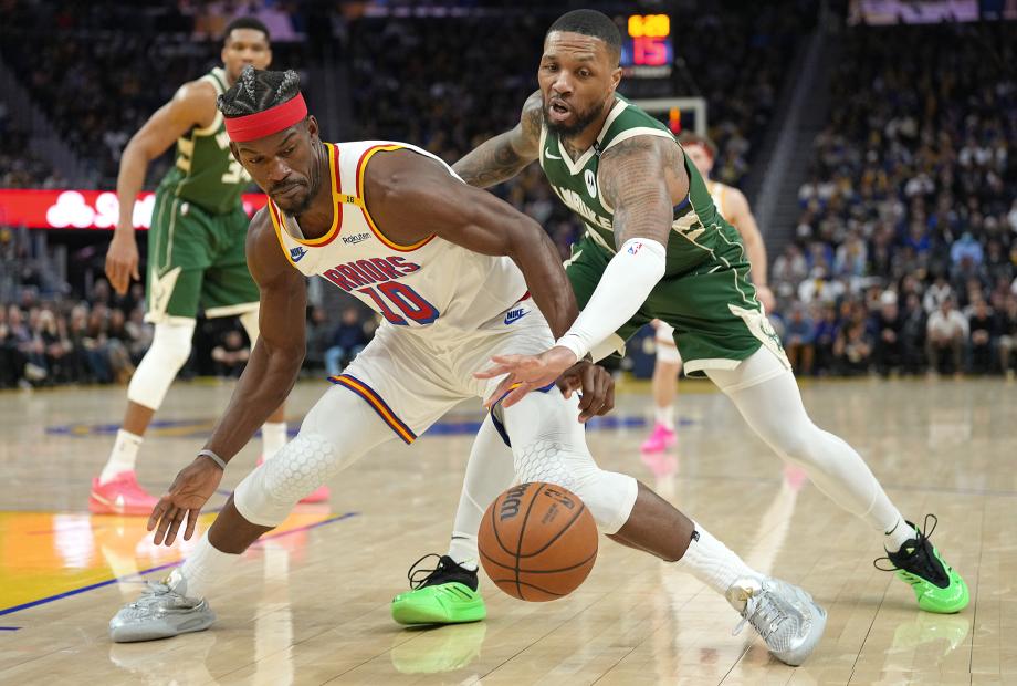 NBA：勇士104-93雄鹿 巴特勒24分8板10助攻